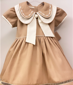 Vestido Fendi Gola Dupla Bordada Lao Removvel