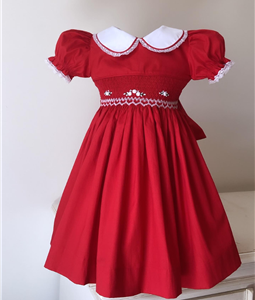 Vestido Vermelho Rendas e Bordado